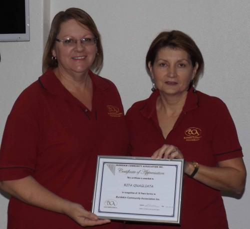 Robyn & Rita Celebrate 10 years at BCA